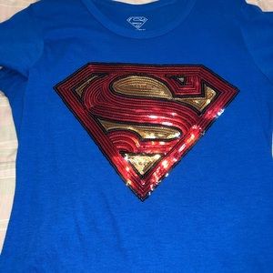 Blinged Superman shirt